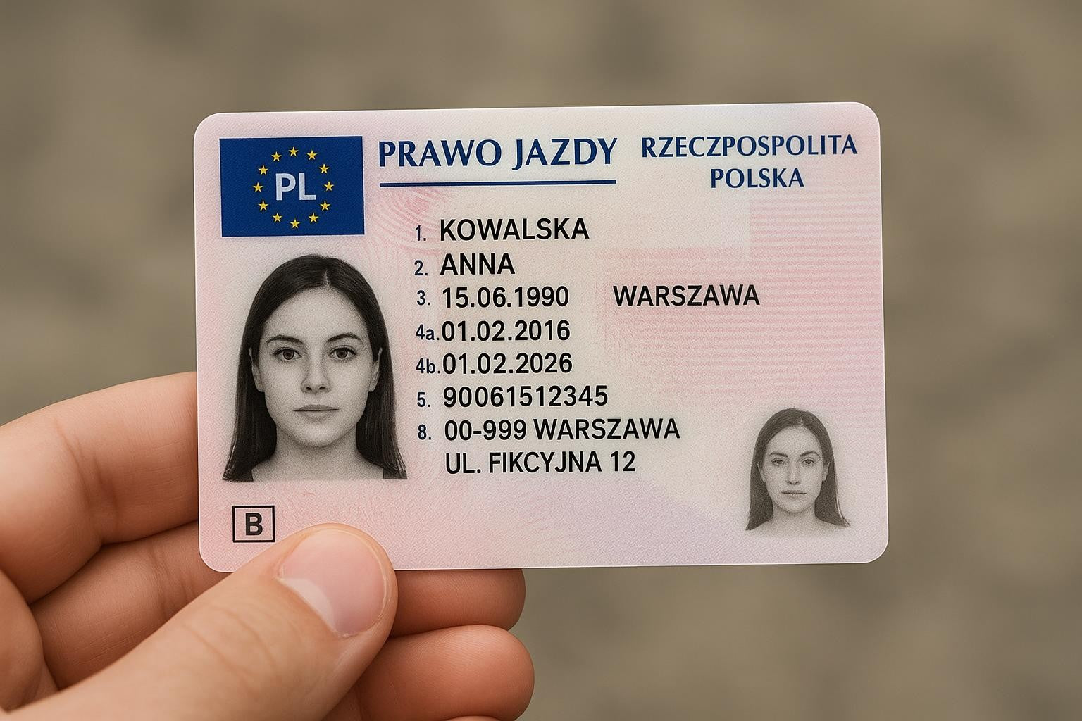 Jakie wymiary ma prawo jazdy?