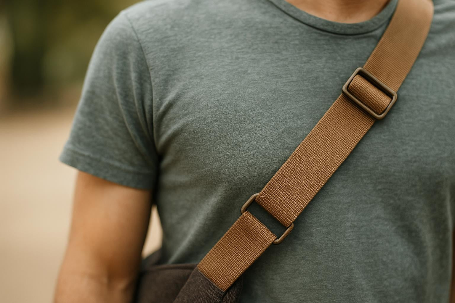 Czemu szerszy pasek od torby jest wygodniejszy w noszeniu?