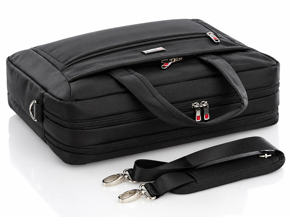 Torba na laptop 15,6" Bag Street czarna A4 2 komory