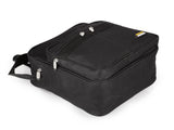 Torba męska na ramię czarna A4 nylon pionowa 31x26 Sanchez