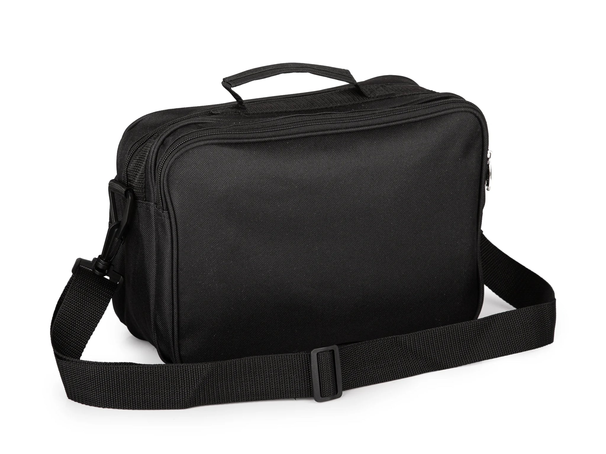Czarna torba męska na ramię nylonowa Sanchez Casual 30x22