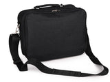 Torba męska do pracy Bellugio A4 czarna nylon 2 komory