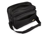 Czarna torba męska na ramię nylonowa Sanchez Casual 30x22