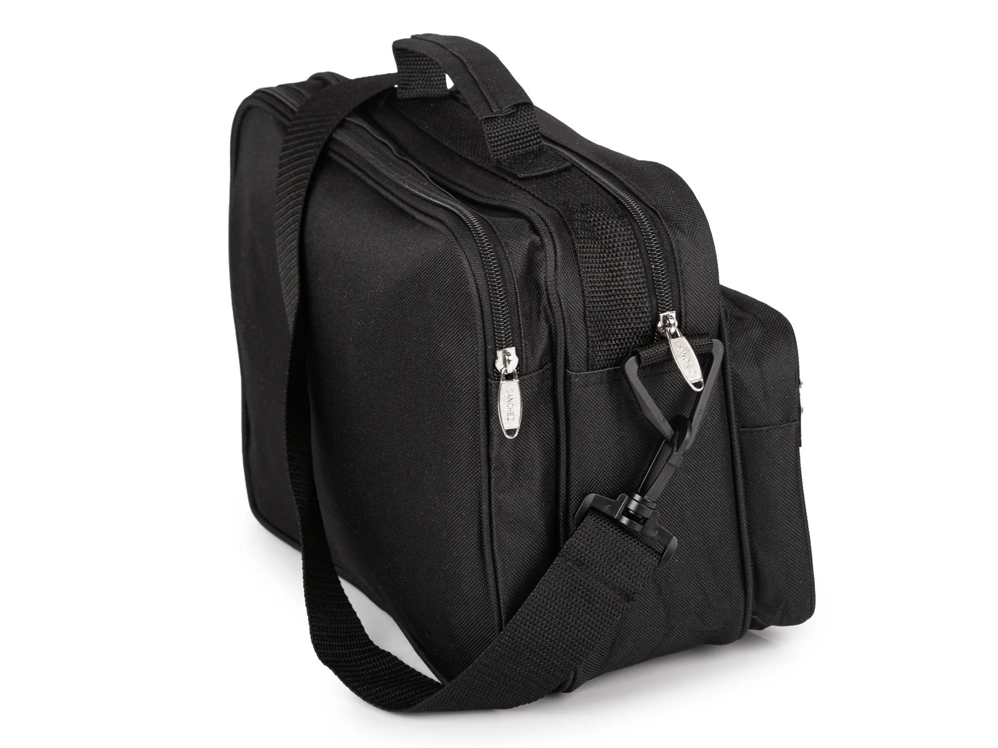 Czarna torba męska na ramię nylonowa Sanchez Casual 30x22